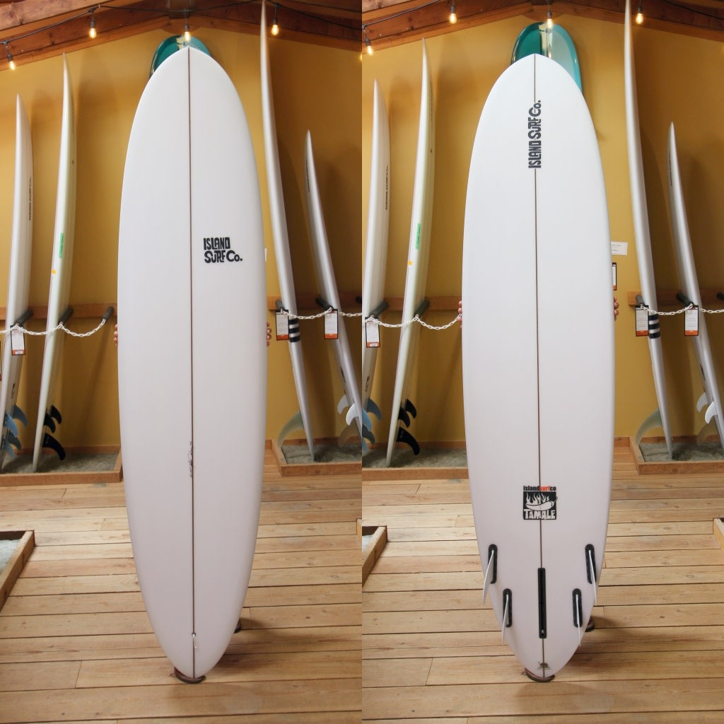 7'6 Island Surf Company Tamale Surfboard.