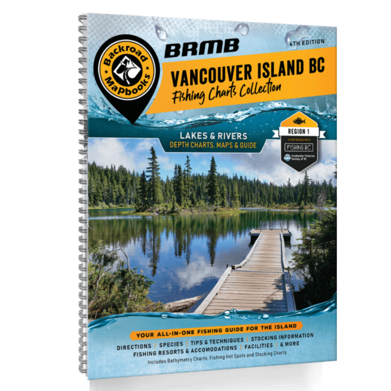 Back Roads Map Books Vancouver Island Fishing Edition – Island Surf Company